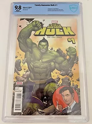 Buy Totally Awesome Hulk 1 CBCS 9.8 1st Appearance Lady Hellbender 2016 Not CGC • 33.76£