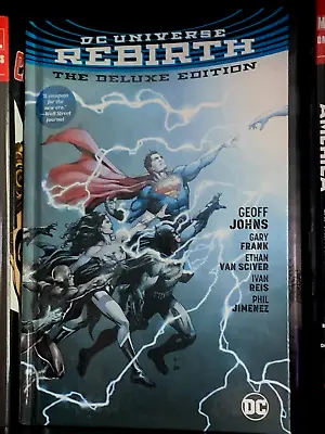 Buy DC Universe: Rebirth Deluxe Edition - Hardcover By Johns, Geoff 2017 • 11.07£