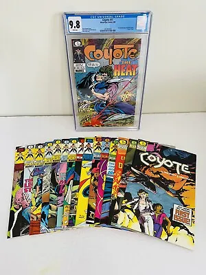 Buy Coyote #1-16 With #11 CGC 9.8 1st Todd McFarlane Epic/Marvel 1983-1985 NM LOT • 790.60£