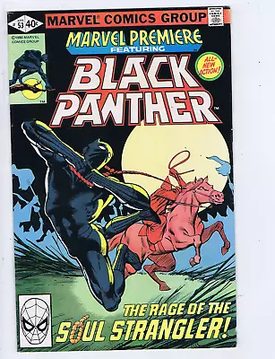 Buy Marvel Premiere #53 Marvel 1980 Featuring Black Panther • 19.71£