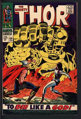Buy Thor #139 6.5 // 1st Cover Appearance Of Sif Marvel Comics 1967 • 35.58£