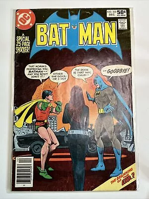 Buy Batman #330 1980 3rd App Tim Fox Talia Al Ghul 25 Pg Shocker DC Comics • 8.80£