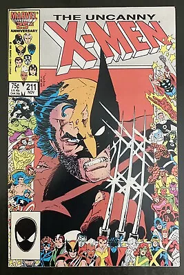 Buy Uncanny X-Men #211 - 1st Appearance Of The Marauders (Marvel Comics 1986) VF/NM • 11.19£