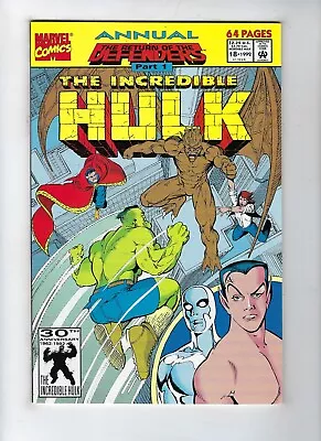 Buy INCREDIBLE HULK ANNUAL # 18 (Marvel Comics, 1992) NM- • 3.95£