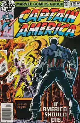 Buy Captain America (1st Series) #231 (Mark Jewelers) FN; Marvel | Roger McKenzie - • 32.77£