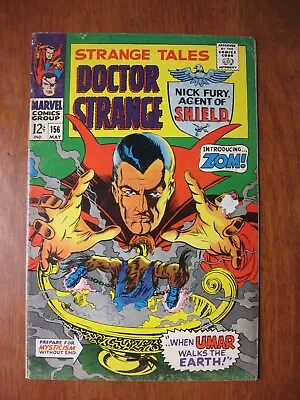 Buy STRANGE TALES #156 1967 Nick Fury Doctor Strange Marvel Comic Book Steranko • 11.83£