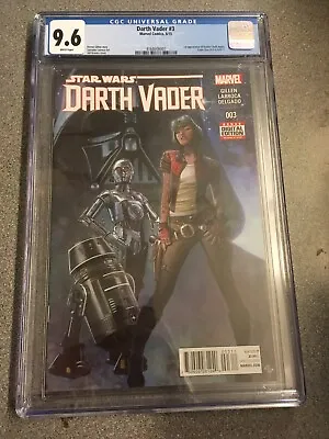 Buy Star Wars Darth Vader #3 1st Apperanace Of Doctor Aphra Marvel Comics Cgc 9.6 • 75£