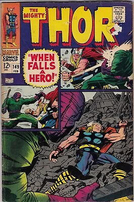Buy Thor 149 - 1968 - Kirby - Fine + REDUCED PRICE • 27.50£