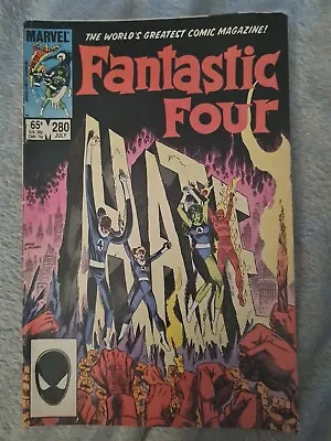 Buy Fantastic Four #280 KEY ISSUE Marvel Comics 1st Appearance Of Malice • 14£