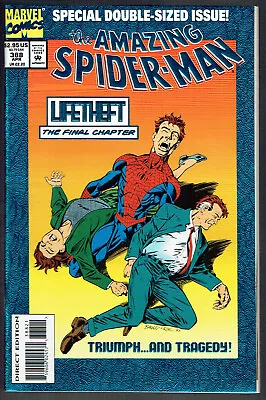 Buy AMAZING SPIDER-MAN  388  NM/9.4 - Beautiful High Grade Oversized Foil Cover! • 14.22£