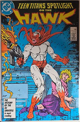 Buy Teen Titans Spotlight #7 (02/1987) - Direct Edition - Hawk F/VF - DC • 3.96£