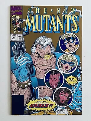 Buy NEW MUTANTS #87, (1990), Gold 2nd Print, 1st App. CABLE, NM, 9.6-9.8 • 22.35£