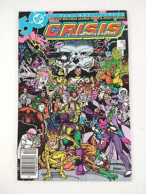 Buy Crisis On Infinite Earths #9 Low Print Newsstand 1985 DC Comics VF George Perez • 7.10£