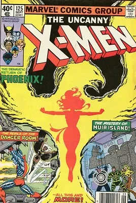 Buy Marvel Comics The Uncanny X-Men #125 1979 Mutant X Phoenix Comic Book VF 8.0 • 51.39£