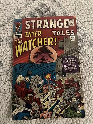 Buy Strange Tales #134 Enter The Watcher Dr. Strange Silver Age 1965 1st App  • 19.99£