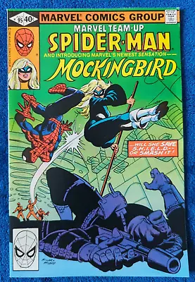 Buy Marvel Team-up #95. 1980, Marvel. First Appearance Of Mockingbird!!! 9.2 Nm-!! • 80.31£