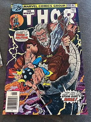 Buy Marvel Comics The Mighty THOR #248! To Face The Storm Giants! • 5.53£