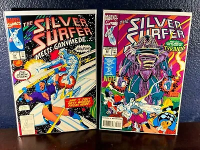 Buy First Appearance SILVER SURFER #81 82 1st Ganymede & Tyrant Lot Run Marvel Comic • 22.87£