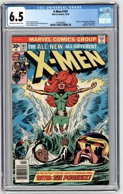 Buy X-Men #101 ~ CGC 6.5 ~ 1st App. Of Phoenix • 383.55£