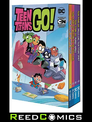 Buy TEEN TITANS GO BOX SET Collects Four Graphic Novels Volumes 1, 2, 3 And 4 • 25.02£