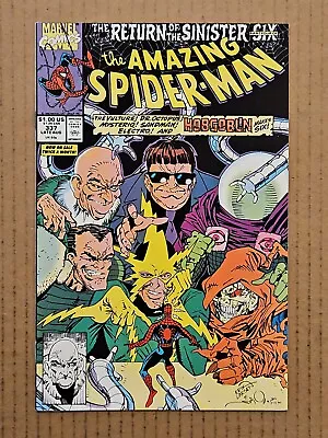 Buy Amazing Spider-Man #337 Sinister Six Marvel 1990 VF/NM • 7.09£