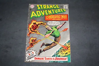 Buy Strange Adventures #198 - Rare US DC 60s Horror & Sci-Fi Comic - Immortal Man • 17.14£