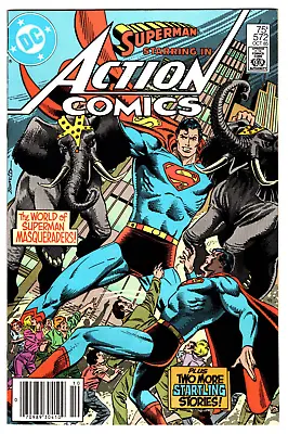 Buy Action Comics #572 - The World Of Superman Masqueraders! • 7.12£