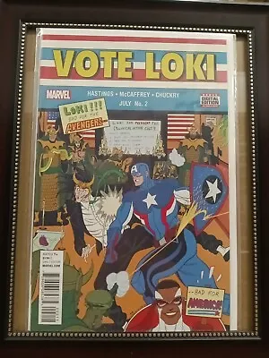 Buy VOTE LOKI #2 (2016) NM Captain America Homage Cover Marvel Comics 1st Print N180 • 4.80£