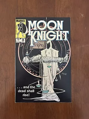 Buy Moon Knight #38 (Marvel, 1984) Final Issue Low Print! NM- • 31.62£