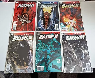 Buy Batman 6 Issue Comic Lot #676-681  R. I. P. By Grant Morrison Full Storyline  • 11.83£