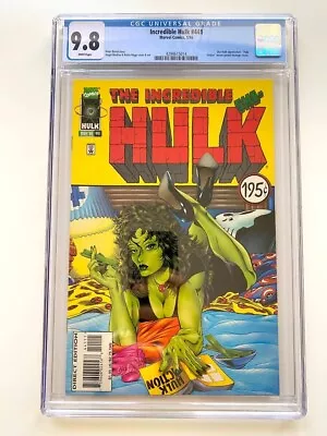 Buy INCREDIBLE HULK #441 CGC 9.8 (1996) Pulp Fiction Homage Cover • 101.99£