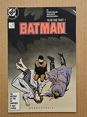 Buy Batman #404 Year One Part 1 DC 1997 FN  • 8.03£