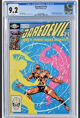 Buy Daredevil #178 (1982) - CGC 9.2 - 1st Meeting With Heroes For Hire • 47.44£