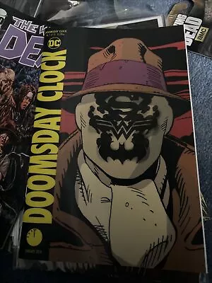 Buy Doomsday Clock #1 Lenticular Edition Watchmen 2018 DC Comics Rorschach • 2£