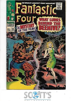 Buy Fantastic Four  #66  F/vf  Origin Of Him • 150£