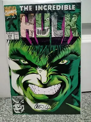 Buy Marvel Comics Signed Peter David Incredible Hulk # 379 With COA • 10£