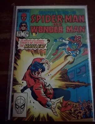Buy MARVEL TEAM-UP VOL:1 #136 SPIDER-MAN 1983 Wonder Man • 3.25£