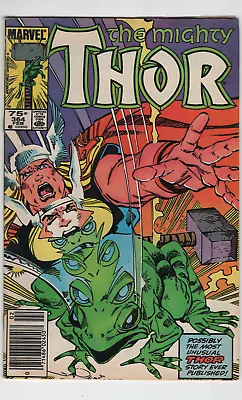 Buy Mighty Thor #364  1st App Appearance Throg Marvel Comics 1986 Newsstand Variant • 23.75£