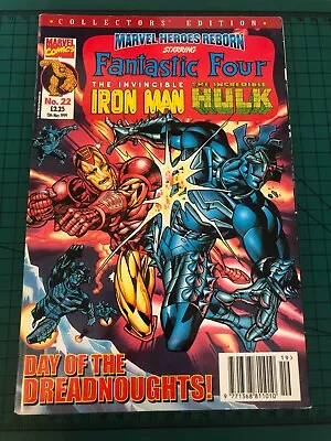 Buy Marvel Heroes Reborn - Fantastic Four - Iron Man - Hulk Vol.1 # 22 - 1999 • 2.99£