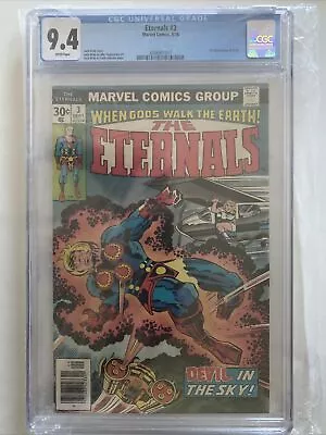 Buy Eternals #3 (1976) CGC 9.4 First Appearance Of Sersi • 198.75£