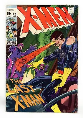 Buy Uncanny X-Men #59 GD 2.0 1969 • 26.03£