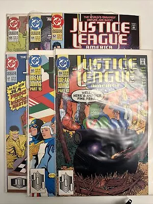 Buy 6 X DC Comics - Justice League Of America Issues #59 #60 #61 #62 #64 #65 • 4.99£