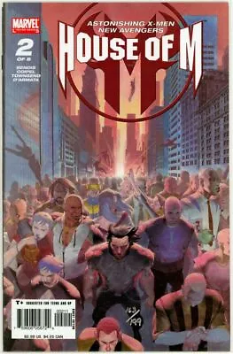 Buy House Of M #2 First Print Dynamic Forces Signed Brian Bendis Df Coa Wandavision • 24.95£