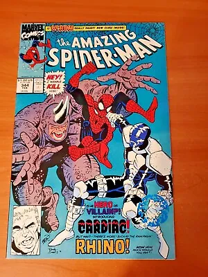 Buy Amazing Spider-Man 344 NM- / 1st Cletus Kassidy / (1991) • 23.75£