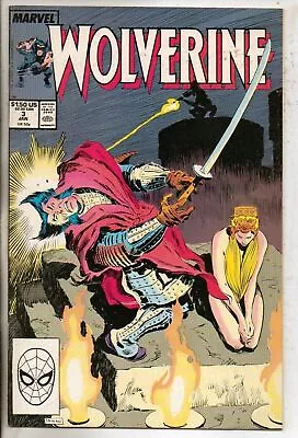 Buy Wolverine #3 - Marvel Comics - 1989 • 4.95£