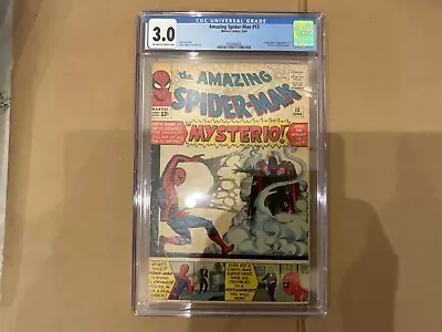 Buy Amazing Spider-man #13 Cgc 3.0 1st Appearance Of Mysterio • 518.89£