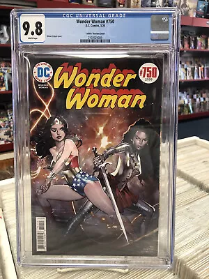 Buy WONDER WOMAN #750 1970s Variant (DC Comics, 2020) CGC 9.8 ~ White Pages • 47.97£