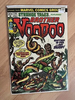 Buy Strange Tales Feat Brother Voodoo 170 Marvel Comics 6.5 E50-108 • 48.22£