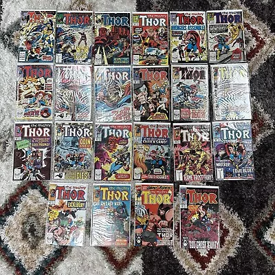 Buy The Mighty Thor Comic Book Lot Bronze Age 386-402, 425-430, Key Issue 390 F-VF • 35.58£