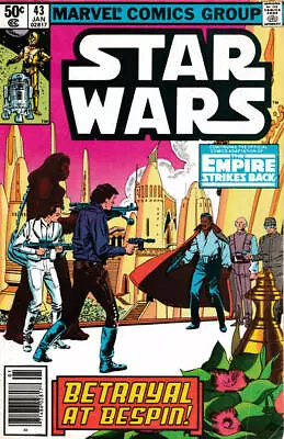 Buy Star Wars #43 (Newsstand) VF; Marvel | Empire Strikes Back - We Combine Shipping • 54.68£